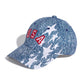 Denim Cap - White/Dark Blue/Powder Red