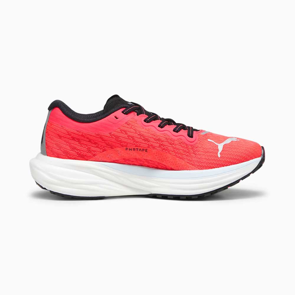 Women's Deviate Nitro 2 Running Shoe - Puma Black/Fire Orchid- Regular (B)