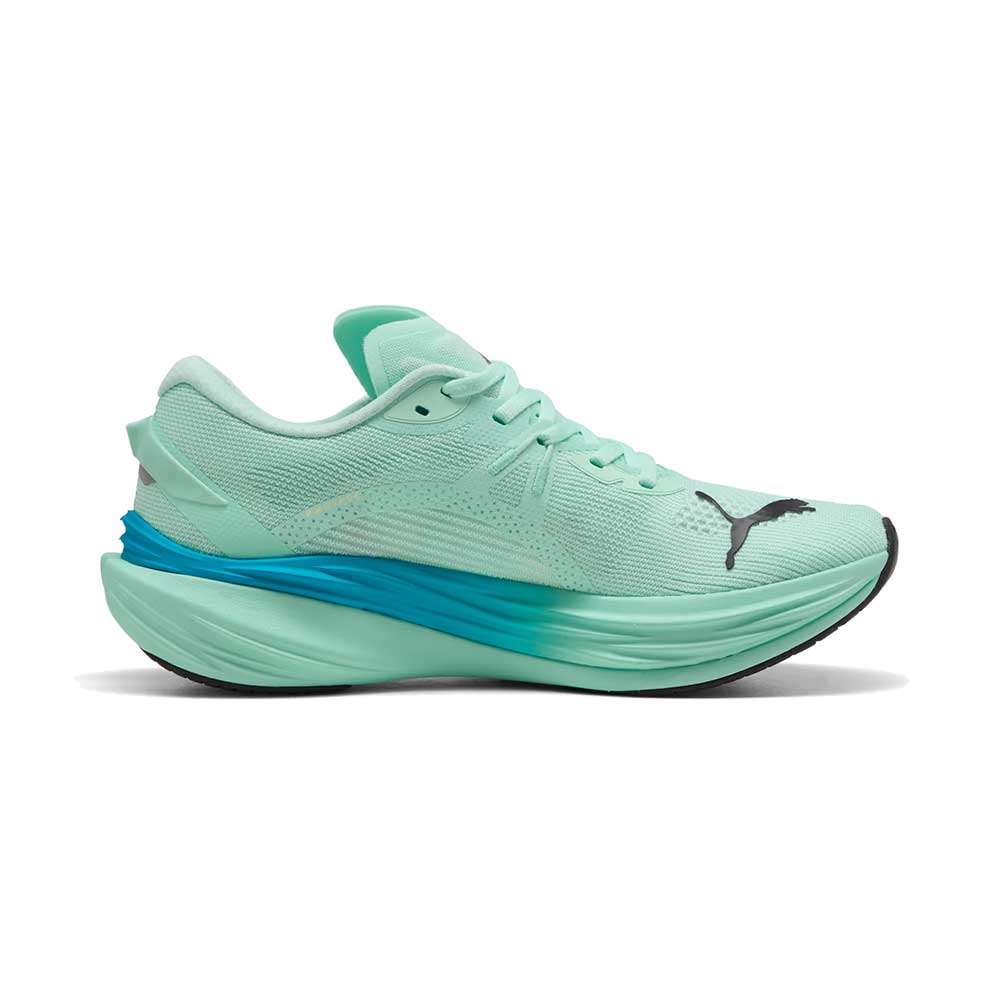 Men's Deviate Nitro 3 Running Shoe - Mint Melt/Speed Blue - Regular (D)