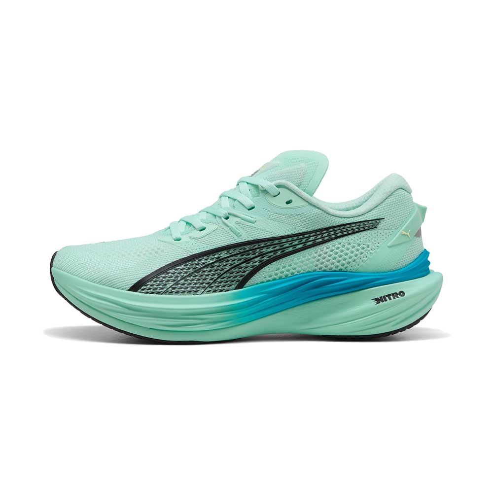 Men's Deviate Nitro 3 Running Shoe - Mint Melt/Speed Blue - Regular (D)