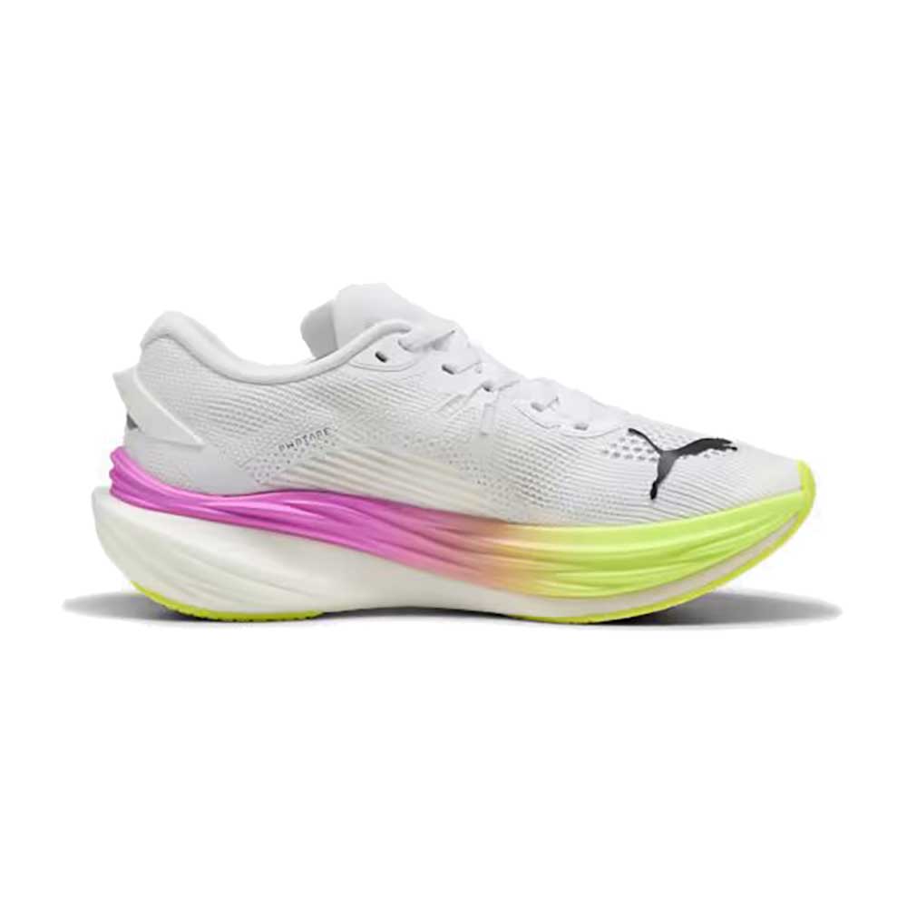 Women's Deviate Nitro 3 Running Shoe - Puma White/Pure Magenta - Regular (B)