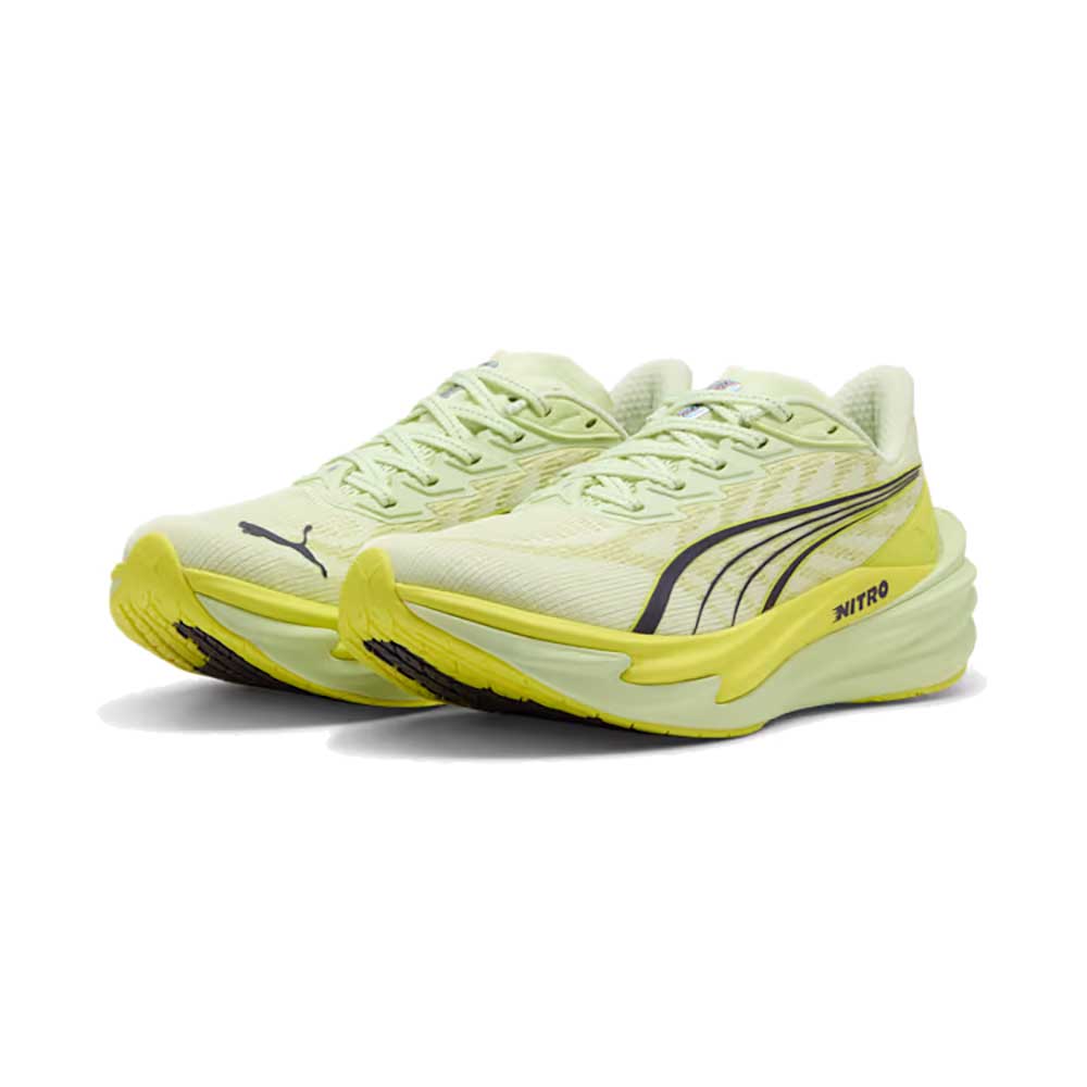 Women's Deviate NITRO 4 Running Shoe - Apple Spritz/Lux Lime - Regular (B)