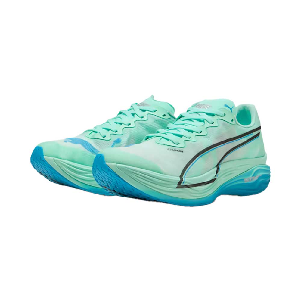 Men's Deviate Nitro Elite 3 Running Shoe - Mint Melt/Speed Blue - Regular (D)