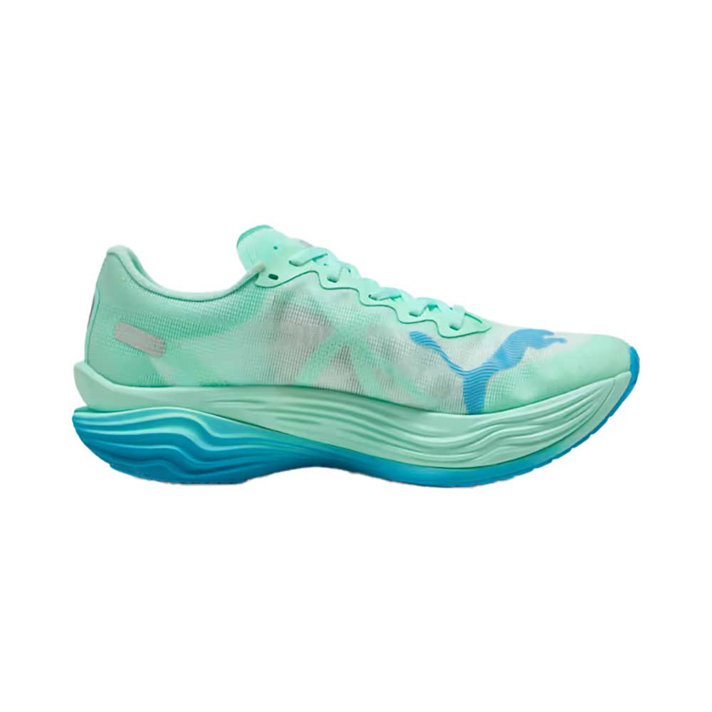 Men's Deviate Nitro Elite 3 Running Shoe - Mint Melt/Speed Blue - Regular (D)