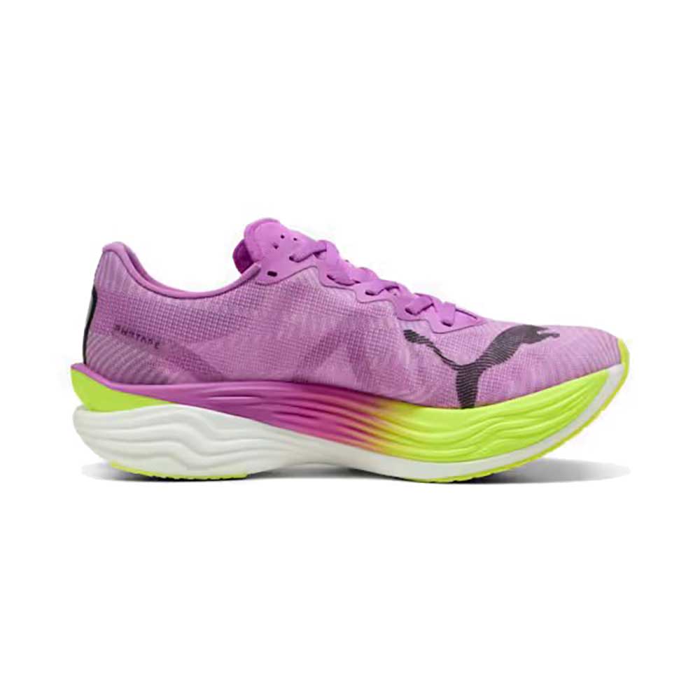 Men's Deviate Nitro Elite 3 Running Shoe - Pure Magenta/Yellow Alert - Regular (D)