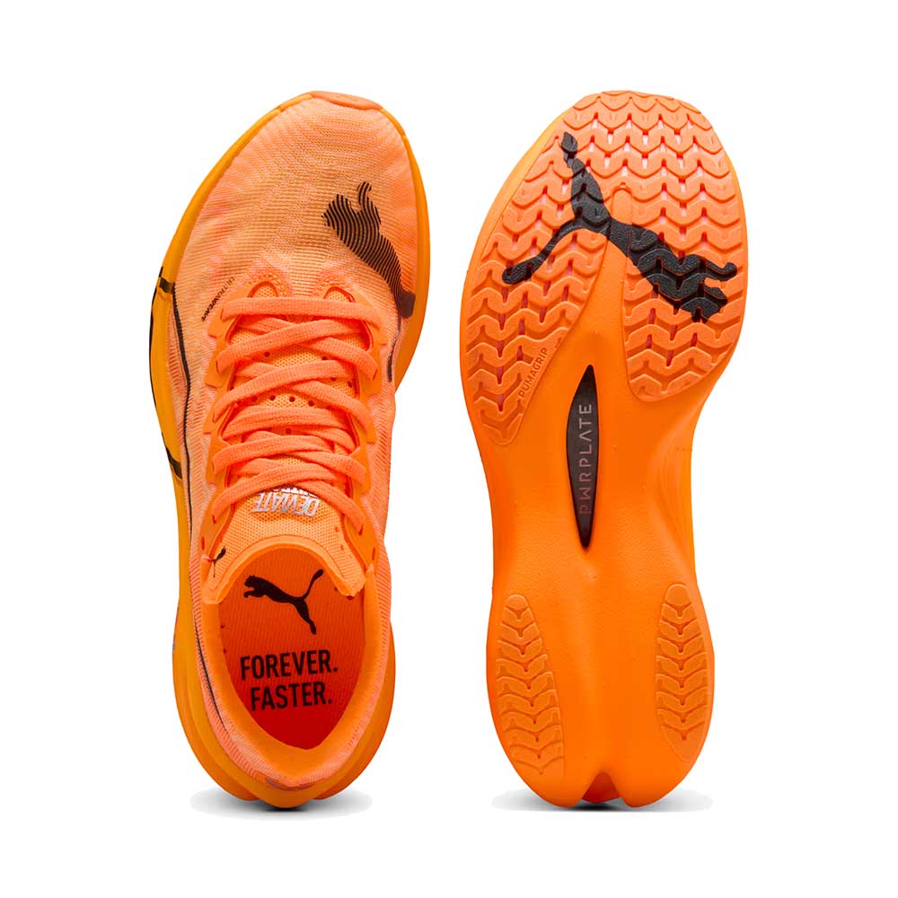 Women's Deviate Nitro Elite 3 Running Shoe - Heat Fire/PUMA Black - Regular (B)
