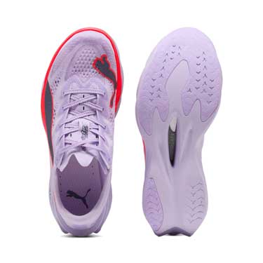 Men's Deviate NITRO Elite 4 Running Shoe - Light Lavender/Ultra Red/Inky Depths - Regular (D)