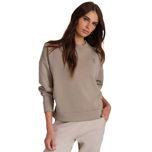 Women's DreamGlow Crewneck - Beige Stone