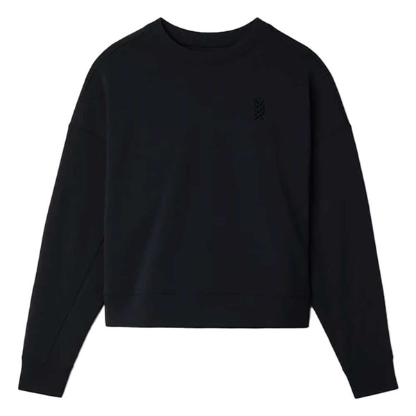 Women's Dreamglow Crewneck - Black Heather – Gazelle Sports
