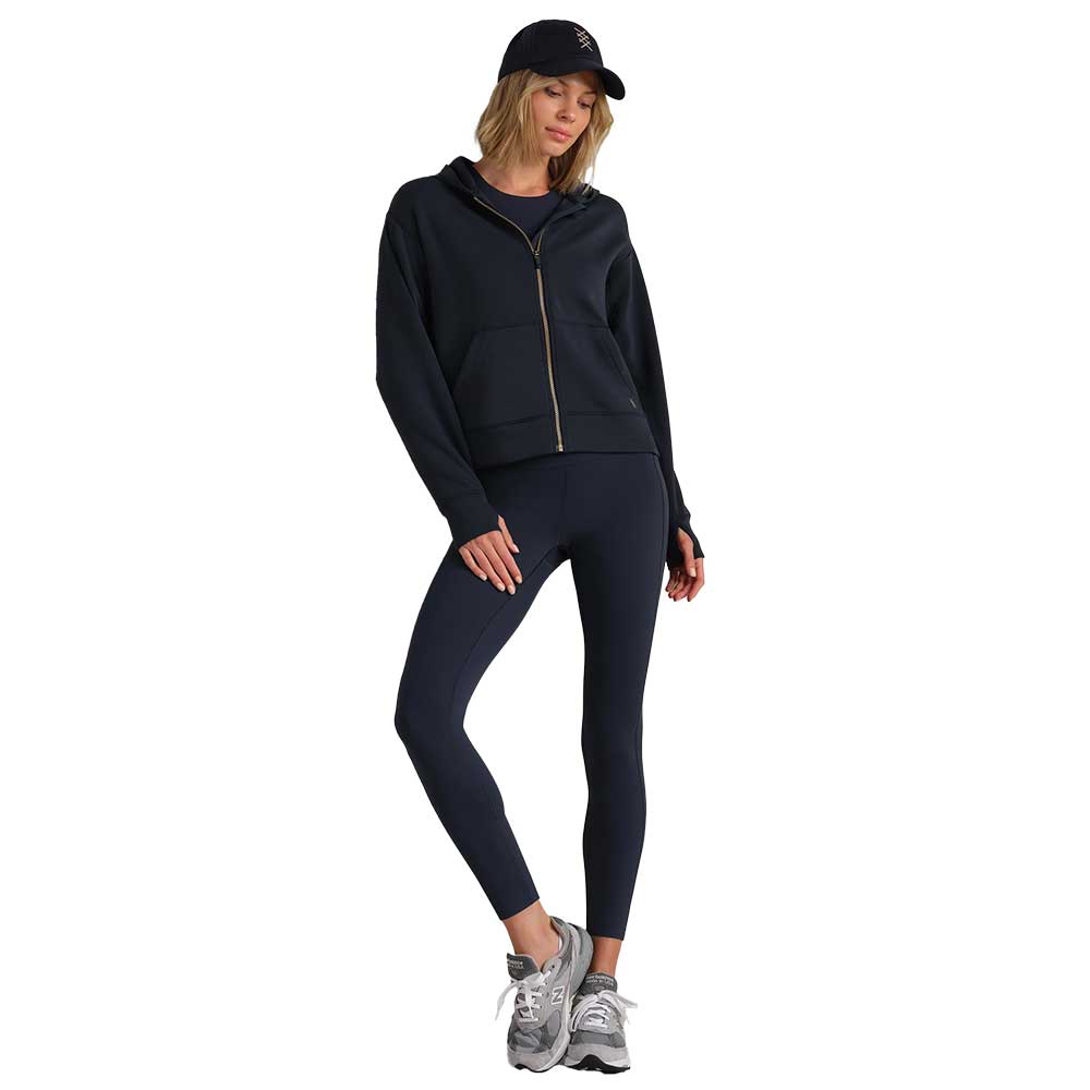 Women's DreamGlow Full Zip Hoodie - Navy Blue