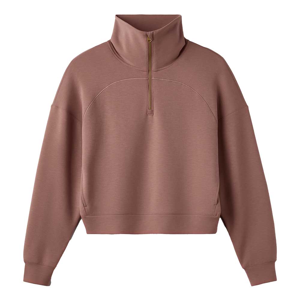 Women's DreamGlow 1/2 Zip - Clay Mist