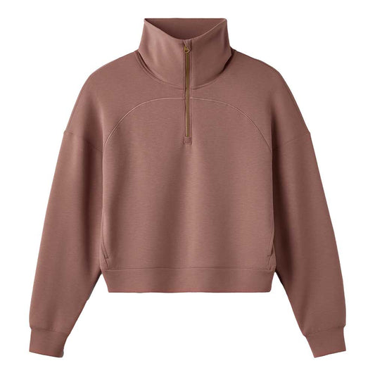 Women's DreamGlow 1/2 Zip - Clay Mist