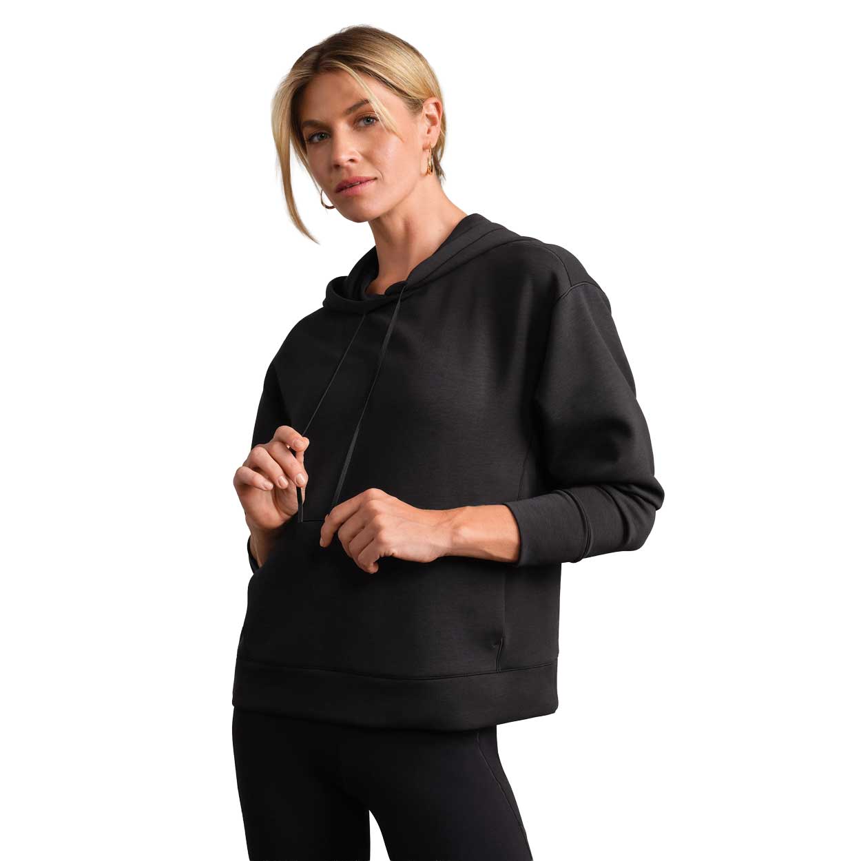 Women's DreamGlow Hoodie - Pure Black Heather