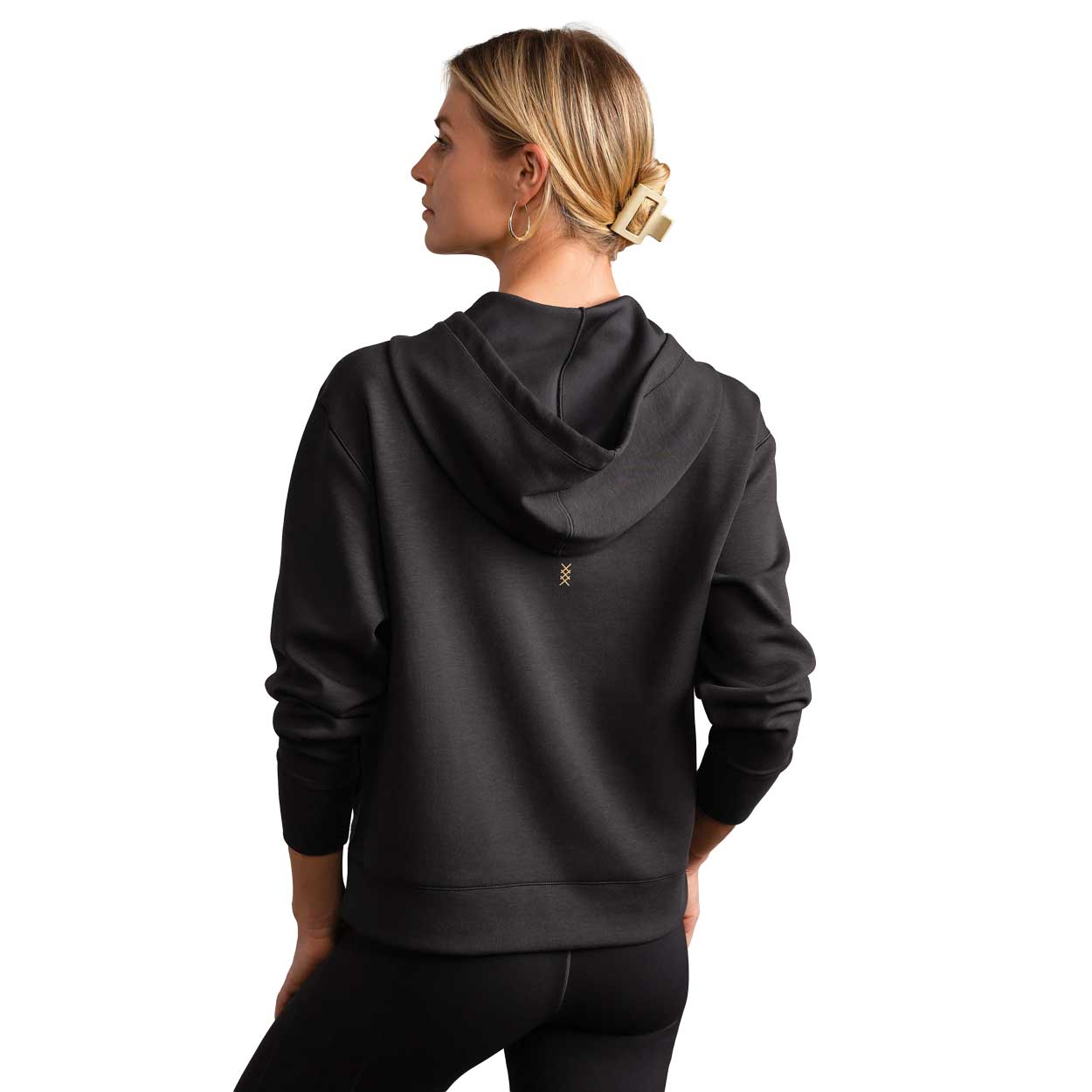 Women's DreamGlow Hoodie - Pure Black Heather