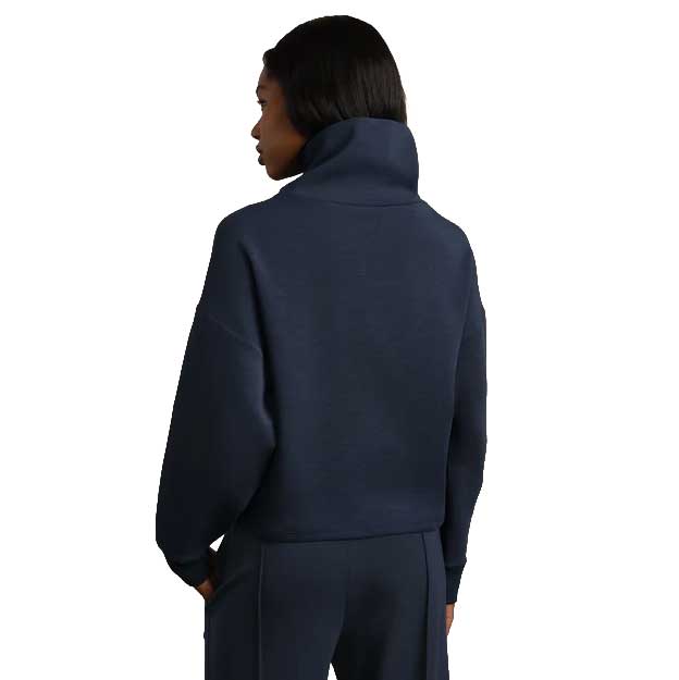 Women's DreamGlow Mock Neck - Navy Blue