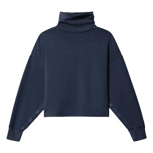 Women's DreamGlow Mock Neck - Navy Blue