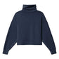 Women's DreamGlow Mock Neck - Navy Blue