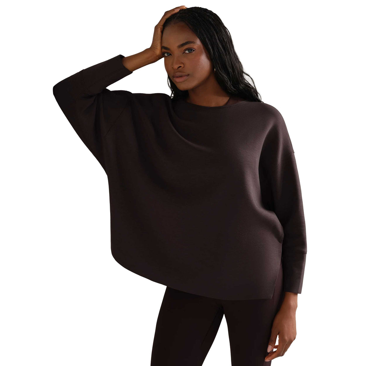 Women's DreamGlow Easy Pullover - Dark Espresso