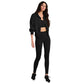 Women's Dreamglow Snap Cardigan - Pure Black