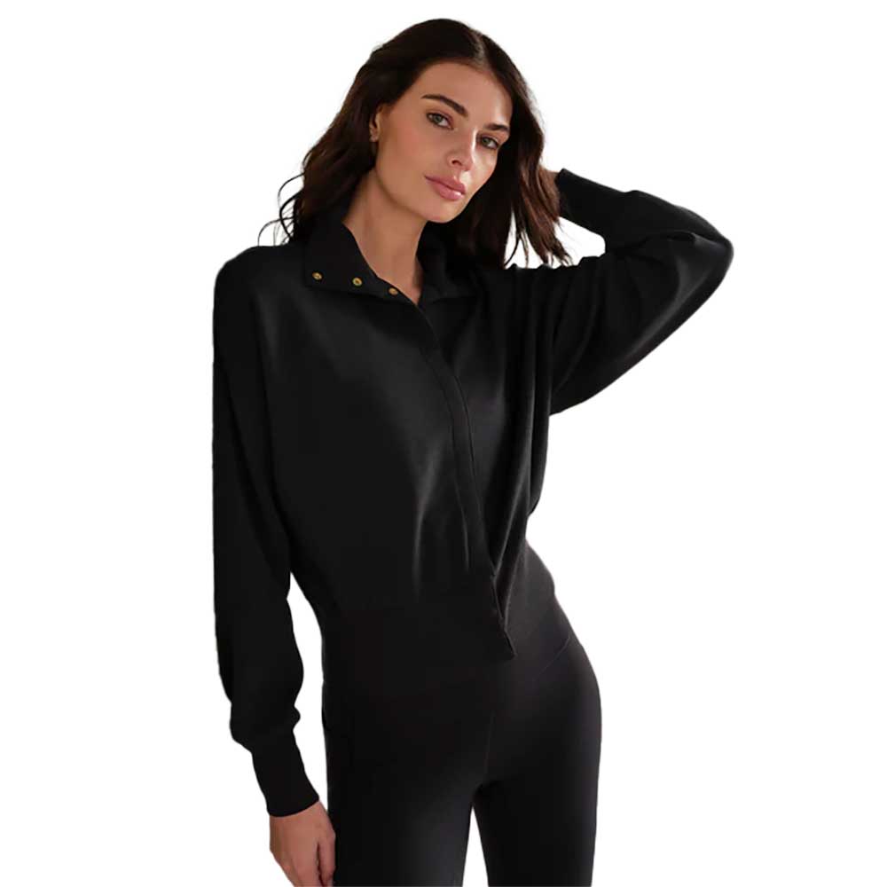 Women's Dreamglow Snap Cardigan - Pure Black