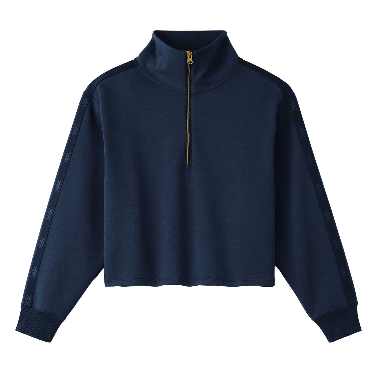 Women's DreamGlow Track 1/2 Zip - Navy Blue