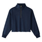 Women's DreamGlow Track 1/2 Zip - Navy Blue