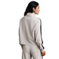 Women's DreamGlow Track 1/2 Zip - Sand/Pure Black