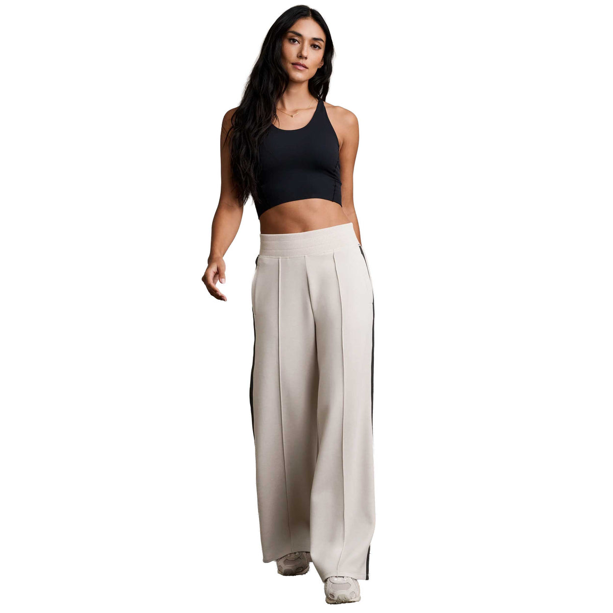 Women's DreamGlow Trouser - Sand/Pure Black