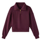 Women's DreamGlow 1/2 Zip - Bordeaux Red
