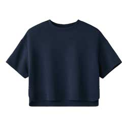 Women's DreamGlow Relaxed Tee - Navy Blue