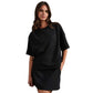 Women's DreamGlow Relaxed Tee - Pure Black Heather