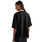 Women's DreamGlow Relaxed Tee - Pure Black Heather
