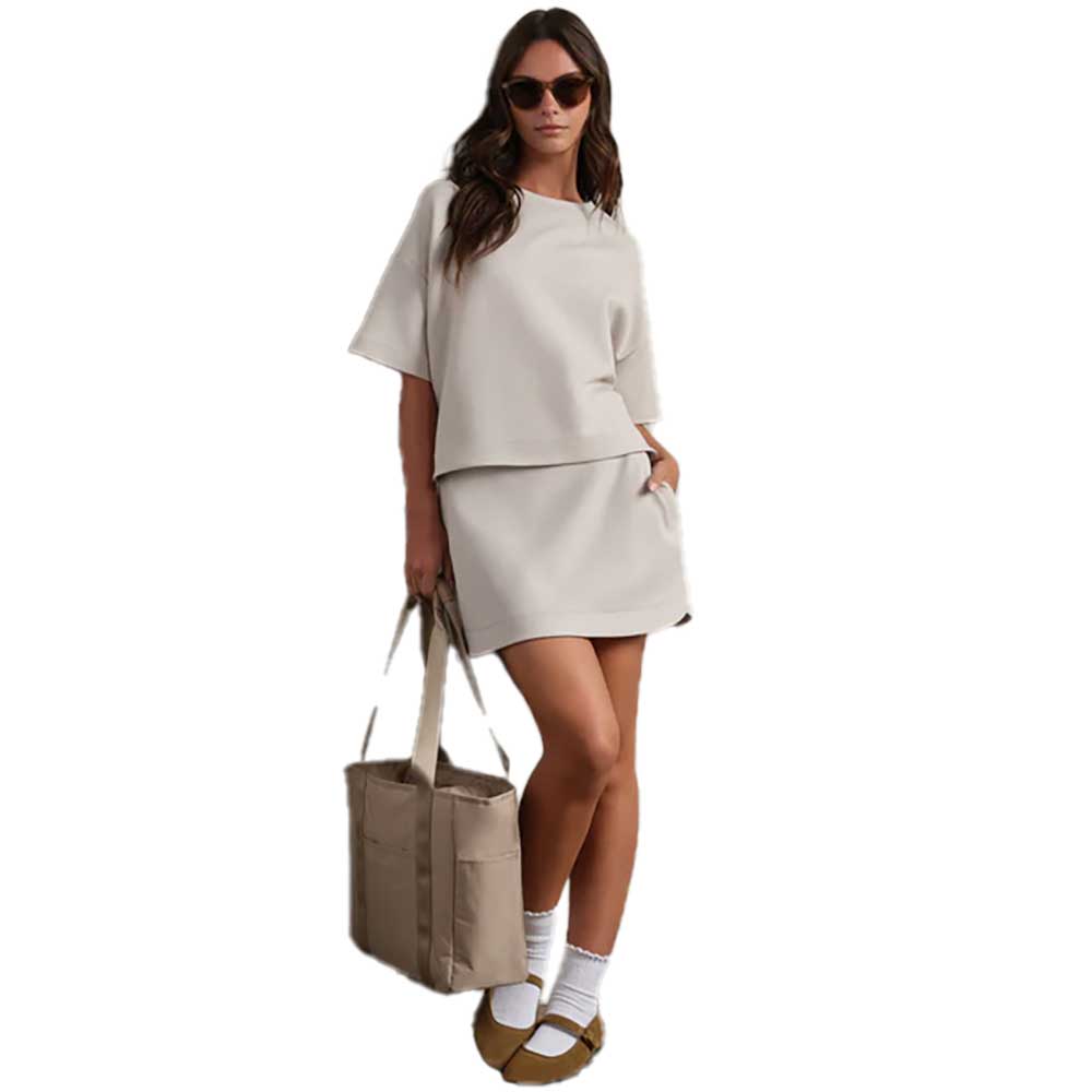 Women's DreamGlow Relaxed Tee - Sand