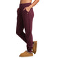 Women's DreamGlow Taper Leg Pant - Bordeaux Red