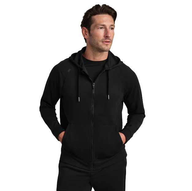 Men's Dreamstate Full Zip Hoodie - Pure Black