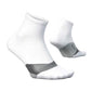 Elite Light Cushion Quarter Sock - White
