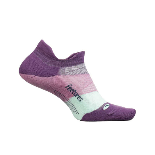 Unisex Elite Light Cushion No Show Tab Socks - Peak Purple