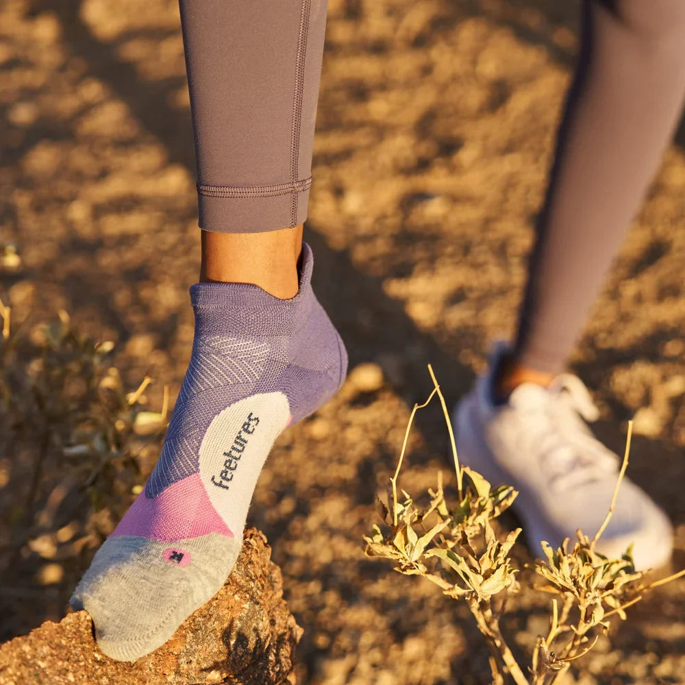 Elite Light Cushion No Show Tab Sock - Future Dusk