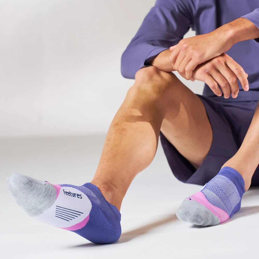 Elite Light Cushion No Show Tab Sock - Future Dusk