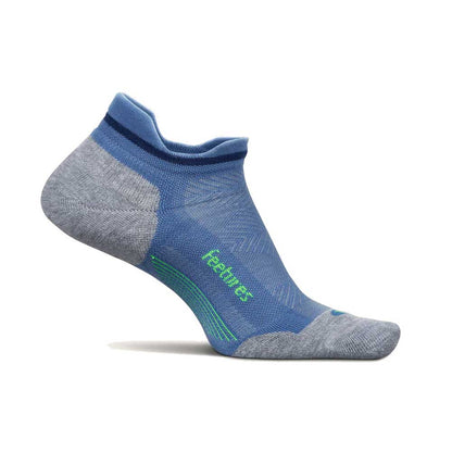 Elite Max Cushion No Show Tab Socks - Bahama Blue