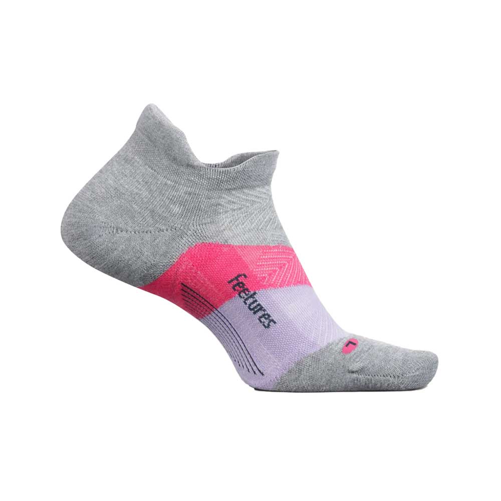 Unisex Elite Max Cushion No Show Tab Socks - Gradual Grey