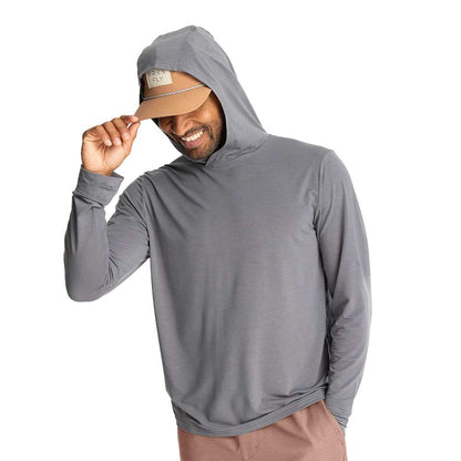 Men's Elevate Lightweight Hoodie - Smoke