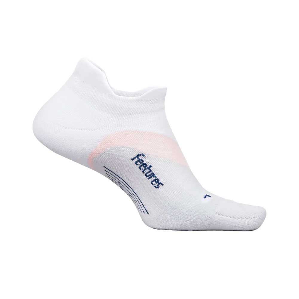 Elite Light Cushion No Show Tab - White Rose