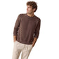 Men's Garment Dye Roll Neck Sweater - Java