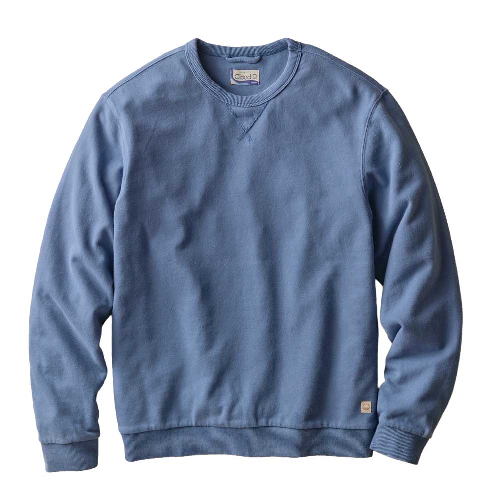 Men's Relaxed Cloud 9 Terry Crewneck - Copen Blue