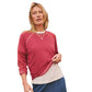 Women's Reversible Raglan - Dusk Rose Stripe