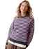 Navy/Lilac Stripe