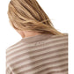 Women's Suki Textured Stripe - Oatmeal Stripe