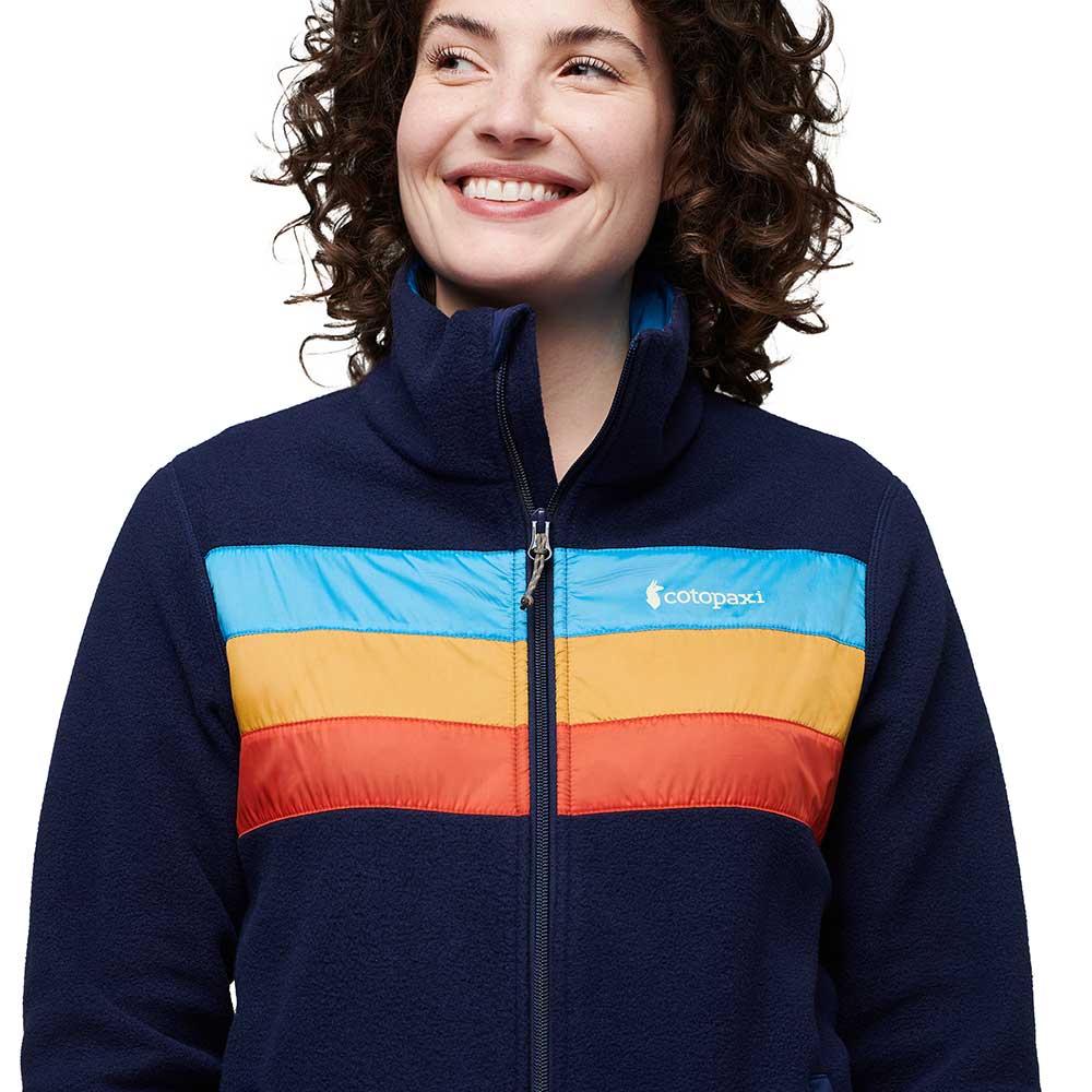 Woman's Teca Fleece Full-Zip Jacket - Half Full