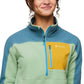 Women's Abrazo Half-Zip Fleece Jacket - Blue Spruce/Aspen